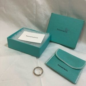 Tiffany & Co. 1837 Band. Size 9